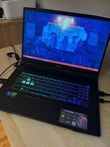 MSI Katana 17 - Gaming Laptop, Computers en Software, Ophalen, I7, Zo goed als nieuw, Gaming