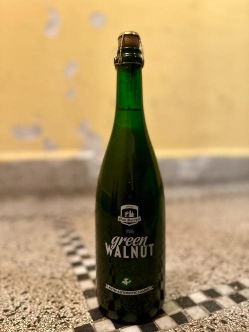 1 x Oud Beersel Green Walnut - 2016, Collections, Marques de bière, Enlèvement ou Envoi