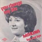 Marina – You change my life / Bye, bye, bye – Single, Cd's en Dvd's, Vinyl Singles, Gebruikt, 7 inch, Single, Ophalen of Verzenden