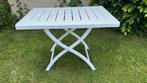 Triconfort witte tafel 200/65 cm, Huis en Inrichting, Ophalen, Zo goed als nieuw
