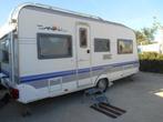 caravan Hobby de luxe easy 495 UL, 4 à 5 mètres, 1000 - 1250 kg, Particulier, Jusqu'à 4
