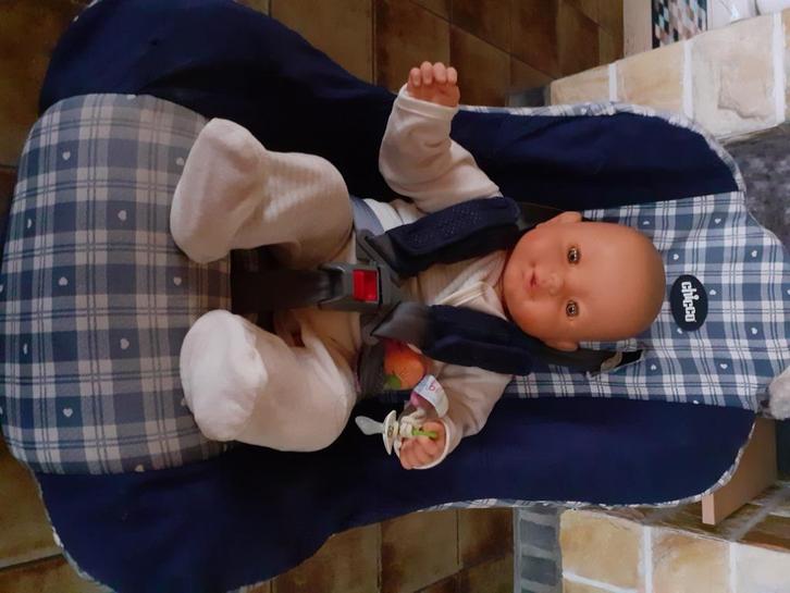 Chicco~ BABY-autostoel 0-18kg, Kinderen en Baby's, Autostoeltjes, Gebruikt, Chicco, 0 t/m 18 kg, Autogordel of Isofix, Verstelbare rugleuning
