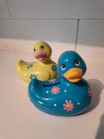 Spaarpotten gekleurde eenden +/- 12 cm, Ophalen of Verzenden, Zo goed als nieuw