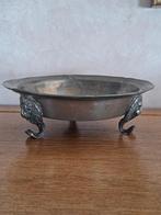 Decoratieve tinne schaal, met dierenkop poten, Enlèvement ou Envoi