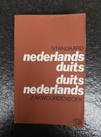 Woordenboek Nederlands Duits / Duits Nederlands, Livres, Dictionnaires, Allemand, Comme neuf, Envoi, Jutta Mentzel
