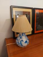 Mid-century Delfts blauwe tafellamp, 1950s, Antiek en Kunst, Ophalen