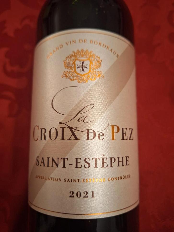 Saint- Estèphe La Croix De Pez 2021, Appellation contrôlée, Collections, Vins, Neuf, Vin rouge, France, Pleine, Enlèvement