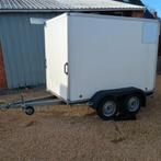 Gesloten aanhangwagen met luifel ,bak 250l/150b/180h, Ophalen