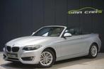 BMW Serie 2 220 i Cabriolet Benzine-Airco-Leder-Navi-Garanti, Auto's, 4 zetels, Gebruikt, 4 cilinders, Handgeschakeld