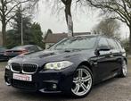 BMW SERIE 5 520 Touring dA M-pack Carbonschwarz Pano Leder 1, Auto's, BMW, Automaat, USB, Zwart, 4 cilinders