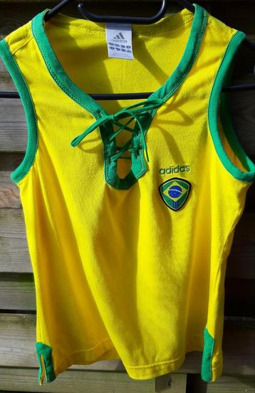 Sport Topje 'BRASIL' Van Adidas Maat 36 Zgan