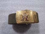 Ceinture d'uniforme du Canada 202 Battalion Edmonton, Collections, Objets militaires | Général, Enlèvement ou Envoi