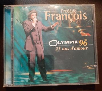 Cd - Frédéric François- olympia 96, 25 ans d'amour, Enlèvement ou Envoi, Utilisé