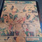 Page originale du journal BUCK ROGERS., Collections, Personnages de BD, Comme neuf, Autres types, Enlèvement, Super héros