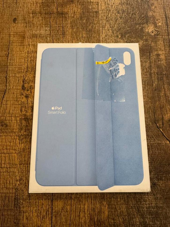 Apple iPad - Smart Folio hoesje - Sky Blue edition!, Computers en Software, Tablet-hoezen, Zo goed als nieuw, Ophalen of Verzenden