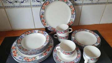TIENSHAN VINTAGE SERVIES (20 STUKS/4 PERSONEN) beschikbaar voor biedingen