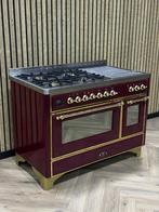 Prachtig Boretti Fornuis 120 cm Gas 5 pits + Coup de Feu, Ophalen of Verzenden, Grill, Gas