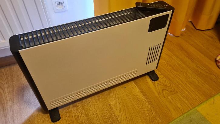 Electrische convector  Eurom Safe-T, Doe-het-zelf en Bouw, Verwarming en Radiatoren, Gebruikt, Radiator, 800 watt of meer, Ophalen