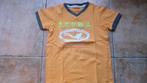 Oranje jongens T-shirt, Hema, maat 110/116, Chemise ou À manches longues, Utilisé, Enlèvement ou Envoi
