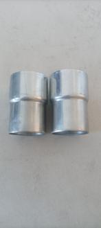 2x zinkel T stuk + 2x zinken mof, Ophalen of Verzenden, Nieuw