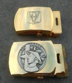 FRANCE: LOT DE BOUCLES DE CEINTURES MIITAIRES, Verzamelen, Verzenden, Landmacht, Embleem of Badge