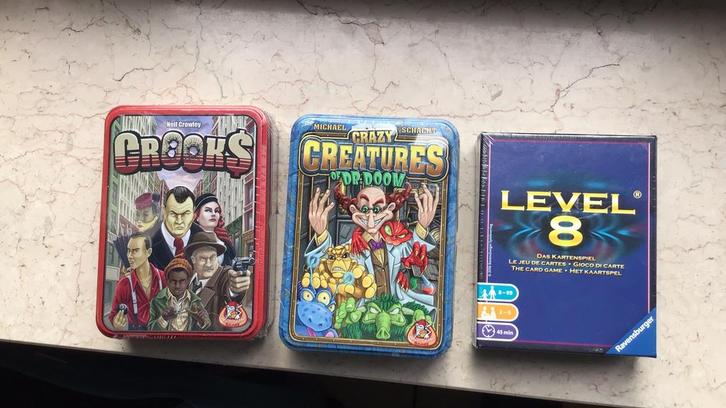 Kaarstspelletjes ; 3 stuks nieuw in verpakking, Hobby en Vrije tijd, Gezelschapsspellen | Kaartspellen, Nieuw, Ophalen of Verzenden