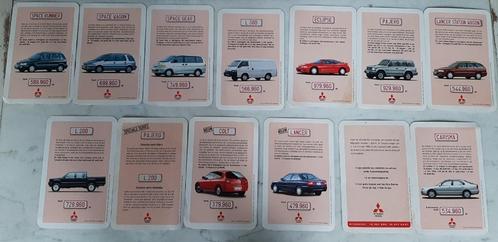 Mitsubishi hartenkaarten, Hobby en Vrije tijd, Verzamelkaartspellen | Overige, Gebruikt, Meerdere kaarten, Ophalen of Verzenden