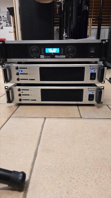 3 versterkers A - PDA 3603 en PD B2500 beschikbaar voor biedingen