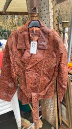 Zeer mooie leren jas, Kleding | Dames, Jassen | Zomer, Ophalen, Zo goed als nieuw