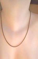 Collier + bracelet dorés, Enlèvement ou Envoi, Utilisé, Autres matériaux