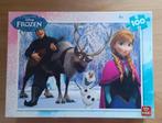 Disney Frozen puzzel 100 stukjes, Kinderen en Baby's, Speelgoed | Kinderpuzzels, Ophalen of Verzenden, Meer dan 50 stukjes, Gebruikt
