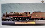 Maquette locomotive pacific Plm 30sur 6 cm, Collections, Comme neuf, Enlèvement ou Envoi