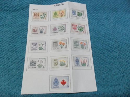 Vintage Canada 1964-66 Provincial Badges complete set of 13, Collections, Cartes postales | Étranger, Non affranchie, Hors Europe