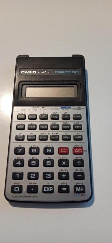 rekenmachine casio fx-82LB (1989)  beschikbaar voor biedingen