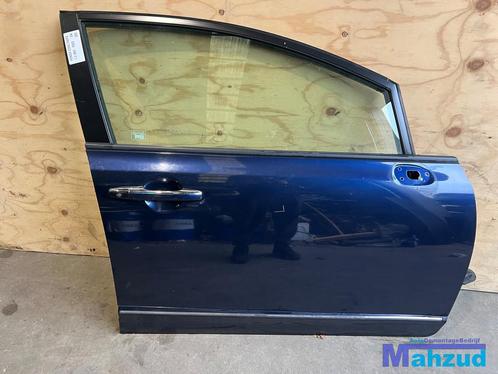 HONDA CIVIC 8 FD FA sedan Blauw B536PX rechts voor deur port, Auto-onderdelen, Carrosserie, Deur, Honda, Voor, Rechts, Gebruikt