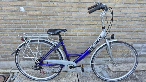 Mooi Oma's fiets - Alu. fr ,28 inch - goede staat, Fietsen en Brommers, Fietsen | Dames | Omafietsen, Gebruikt, 47 tot 50 cm, Handrem