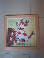 Kader "koe" 20/20cm voor in kinderkamer, Huis en Inrichting, Woonaccessoires | Lijsten, Ophalen