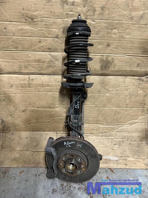 OPEL ADAM 1.2 LINKS VOOR Veerpoot met fuseehuis schijf 2012-, Auto-onderdelen, Ophanging en Onderstel, Opel, Gebruikt, Ophalen