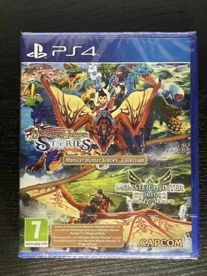 Monster Hunter Stories Collection PS4 Sealed PAL game, Games en Spelcomputers, Games | Sony PlayStation 4, Nieuw, Ophalen of Verzenden
