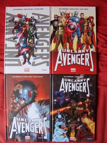 Uncanny Avengers 4 tomes(EO VF histoire complète)