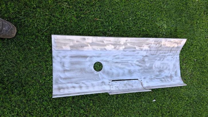 8 mm aluminium tankbeschermplaat Mercedes G W460, Auto-onderdelen, Brandstofsystemen, Mercedes-Benz, Oldtimer onderdelen, Gebruikt