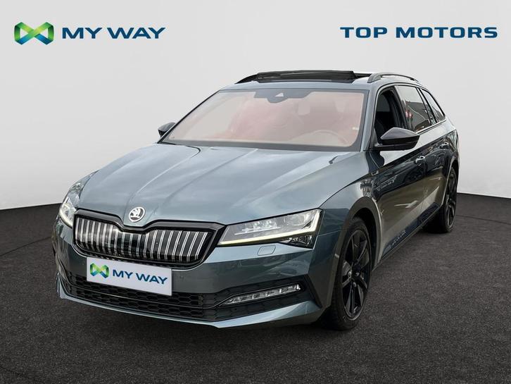 Skoda Superb Combi PHEV SPORTLINE*PANODAK*360Â°CAM*GPS*CARPL, Auto's, Skoda, Superb, ABS, Airbags, Boordcomputer, Cruise Control