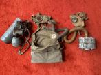 X3 gasmaskers stuks 1940 Pirelli, L702 ABBL, Verzamelen, Ophalen, Landmacht, Overige typen