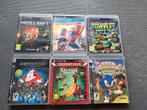 PlayStation 3 rayman ghostbusters turtles minecraft sonic, Comme neuf, Enlèvement ou Envoi