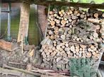 2 kuub droog brandhout + resthout, Tuin en Terras, Minder dan 3 m³, Blokken, Ophalen, Overige houtsoorten