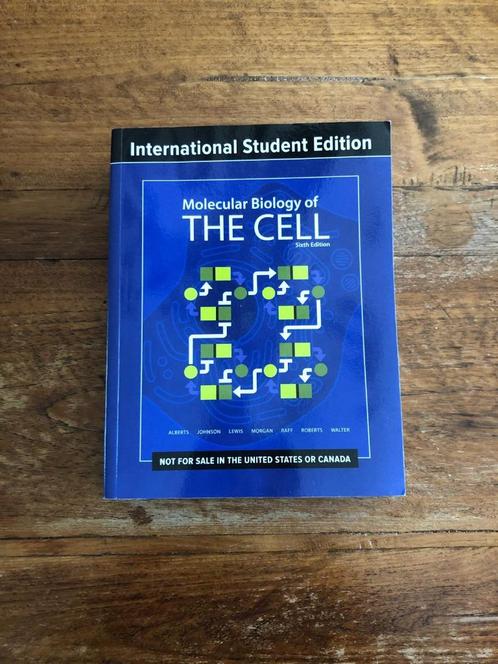 Molecular Biology of the Cell, 6th Edition, Boeken, Wetenschap, Zo goed als nieuw, Overige wetenschappen, Ophalen of Verzenden