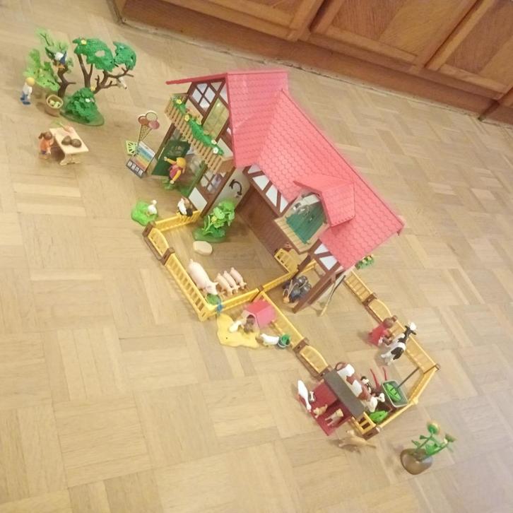 Volledige boerderij met veel dieren en leuke details, Kinderen en Baby's, Speelgoed | Playmobil, Gebruikt, Complete set, Ophalen