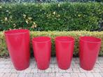 Bloempotten, Tuin en Terras, Ophalen, Kunststof, Rond, Zo goed als nieuw