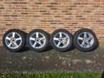 Winterbanden op Alu velg (4), Auto-onderdelen, Banden en Velgen, Ophalen, Gebruikt, Velg(en), 16 inch