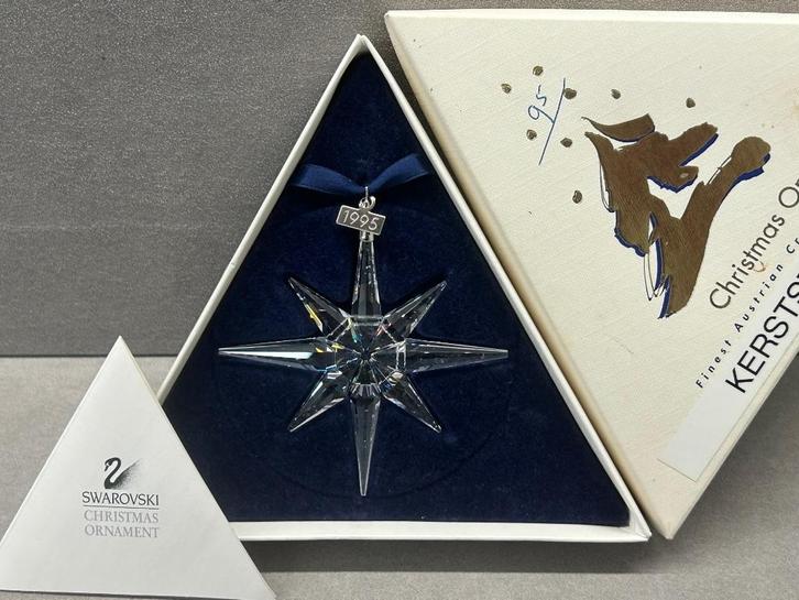 Swarovski Kerstster 1995., Verzamelen, Swarovski, Nieuw, Figuurtje, Ophalen of Verzenden